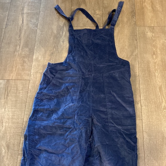 Velvet blue overalls - Picture 2 of 2